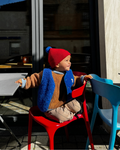 merino vesta KIDS ~ cobalt